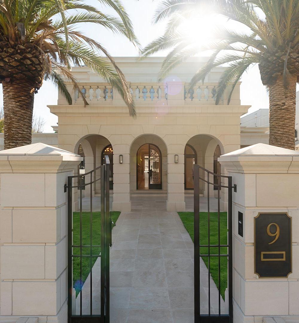 Brighton Residence, Melbourne Victoria, Mount Gambier Limestone