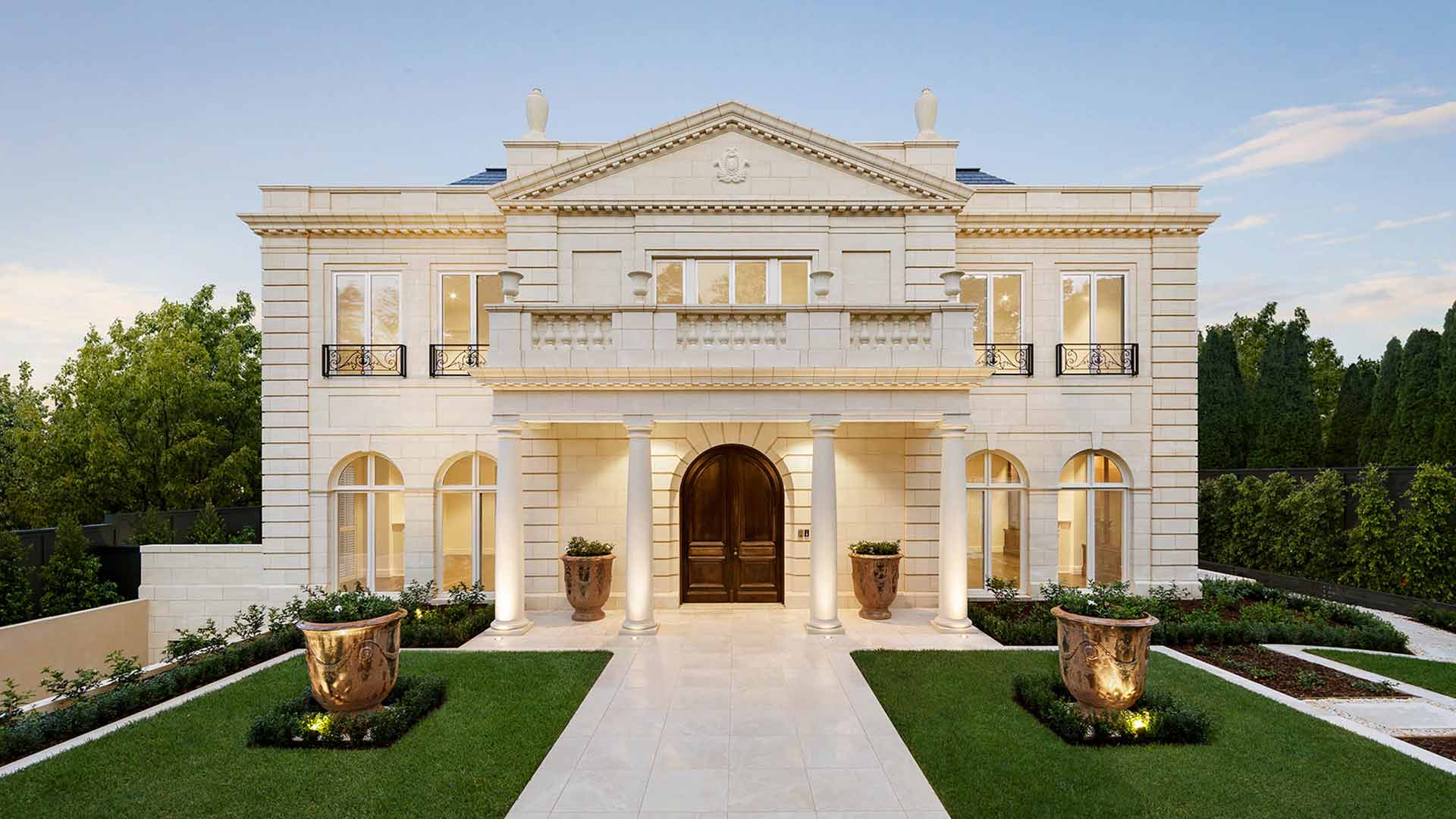 Hawthorn Residence, Melbourne, built with Mount Gambier Limestone Blocks