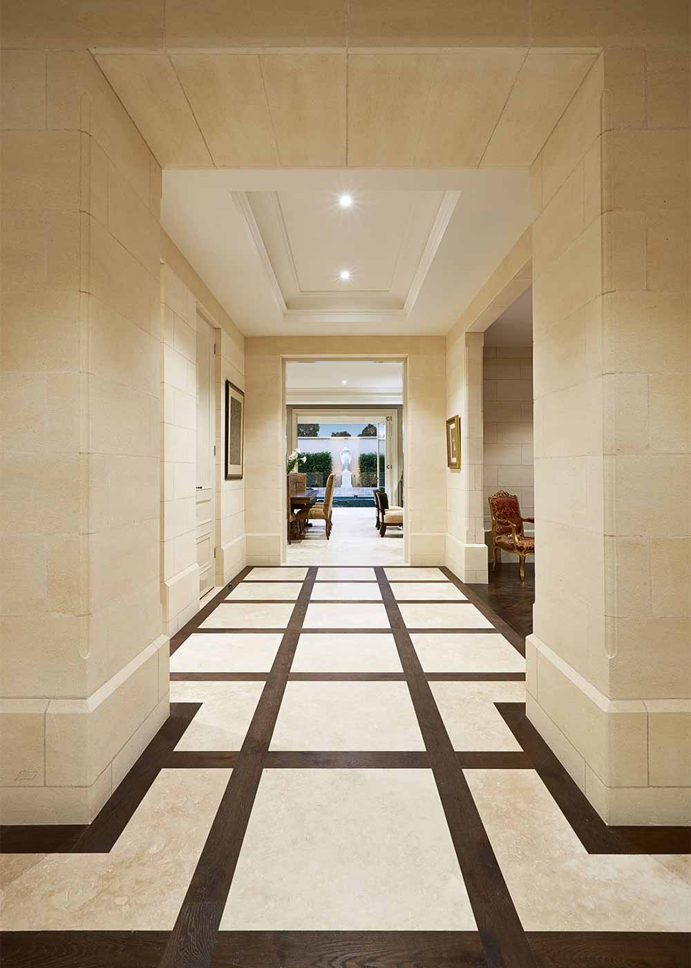 Chastleton Residence, Melbourne, built with Mount Gambier Limestone Blocks
