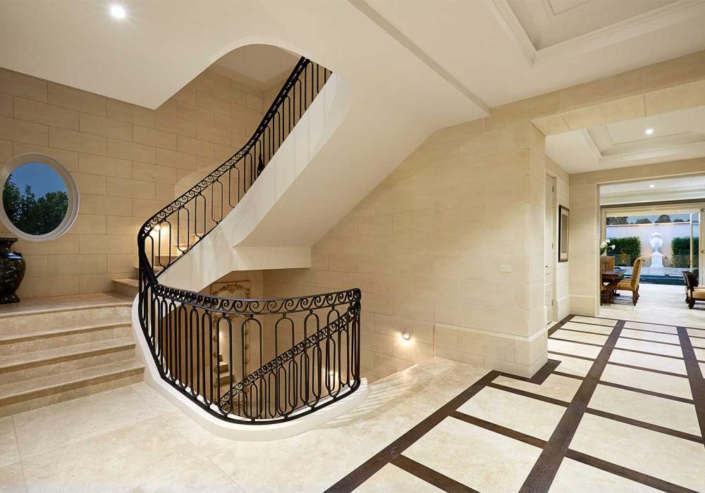Chastleton Residence, Melbourne, built with Mount Gambier Limestone Blocks