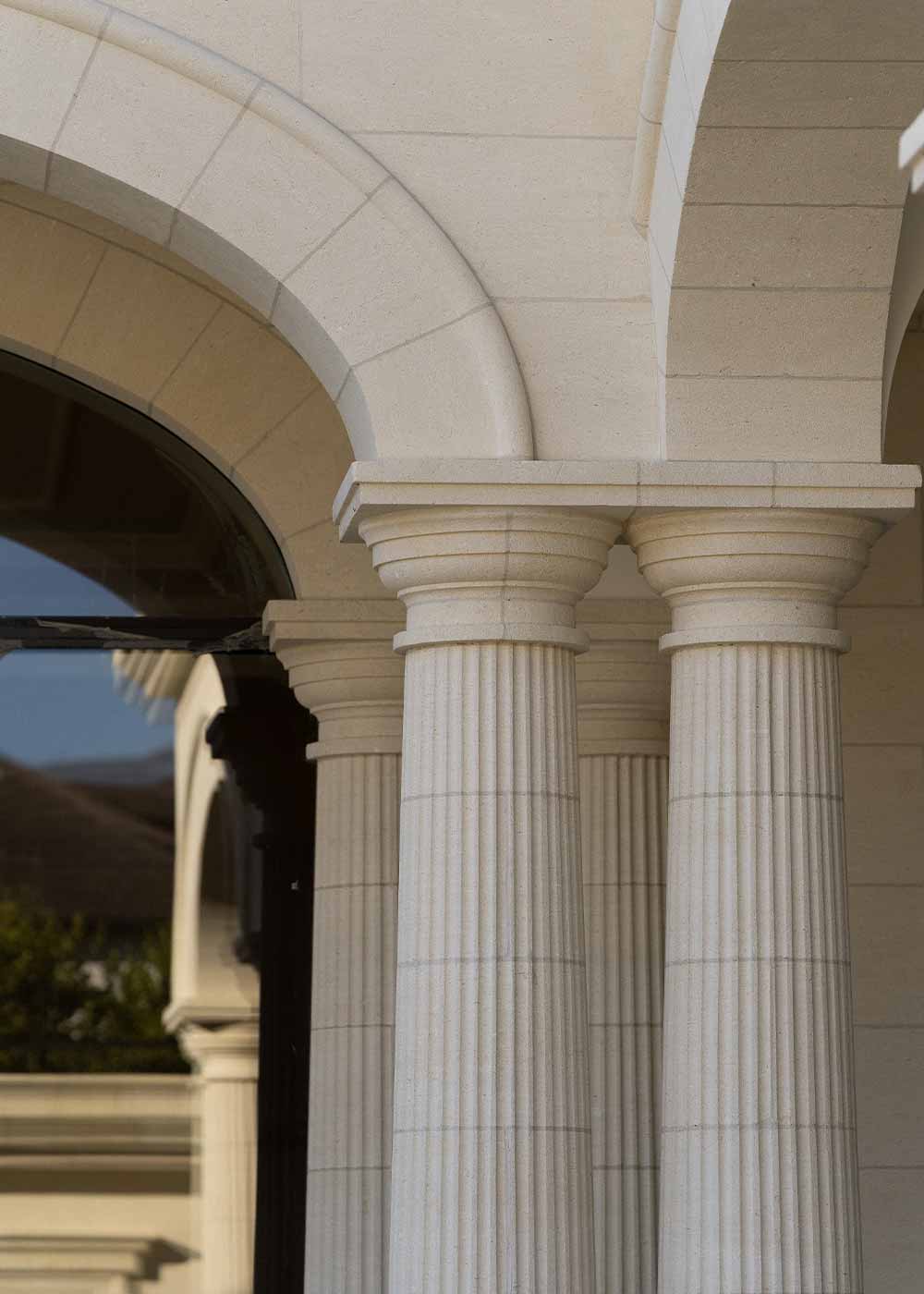 Colonnade House, Toorak Victoria, Mount Gambier Limestone