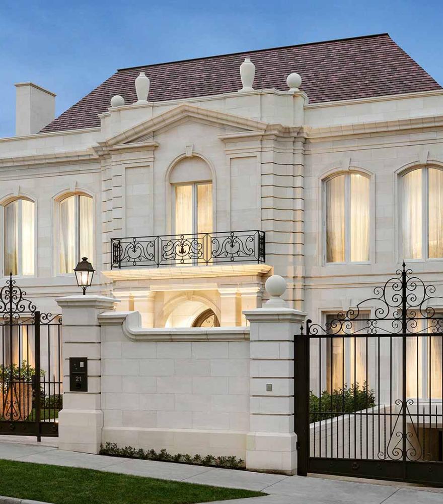 Douglas Street Toorak, Mount Gambier Limestone, Limestone Blockwork