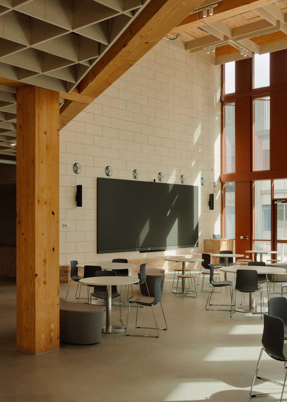 Limestone Coast Technical College, Mount Gambier, built with Mount Gambier Limestone