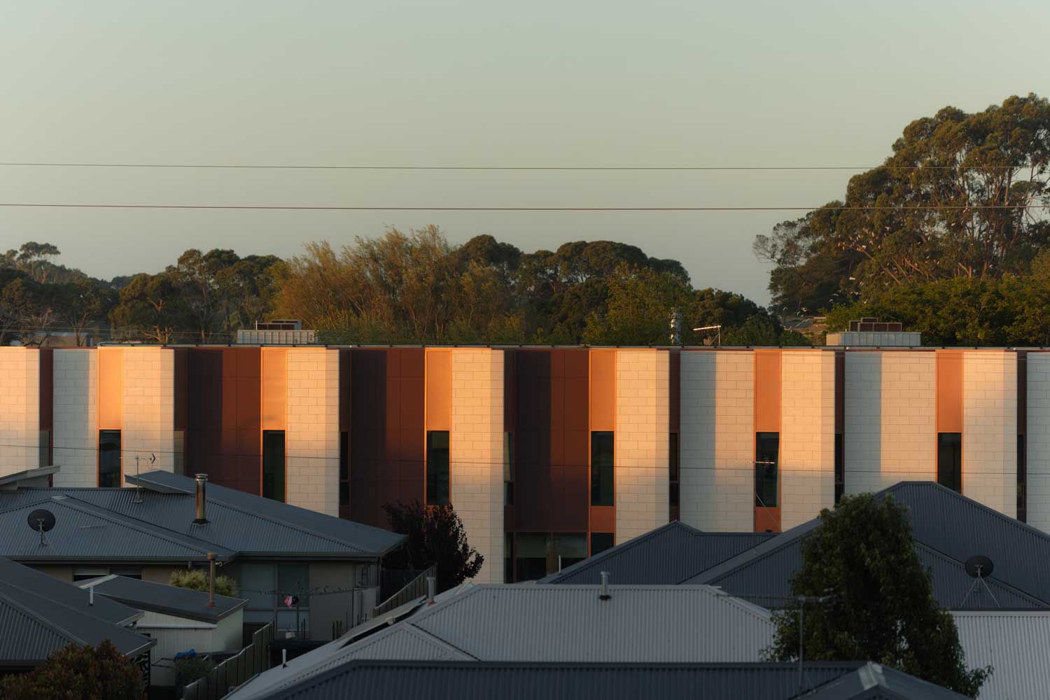 Limestone Coast Technical College, Mount Gambier, built with Mount Gambier Limestone