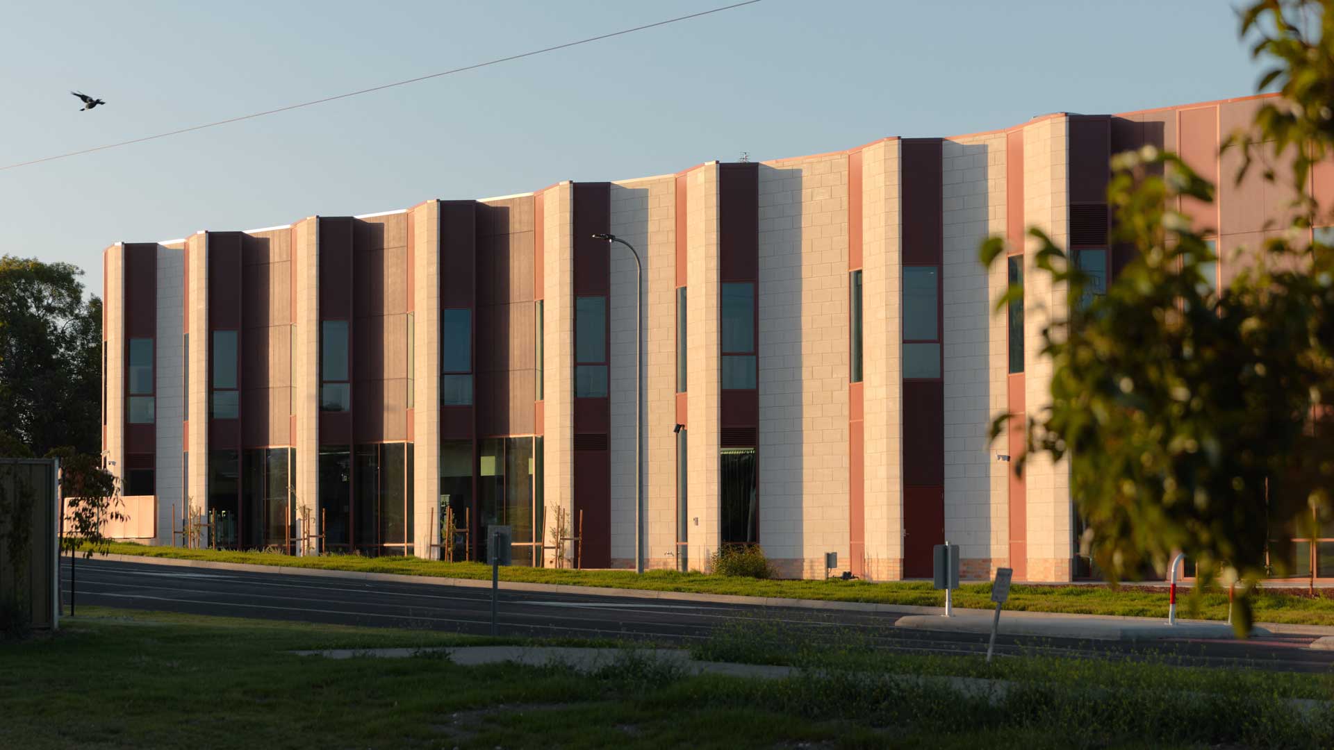 Limestone Coast Technical College, Mount Gambier, built with Mount Gambier Limestone