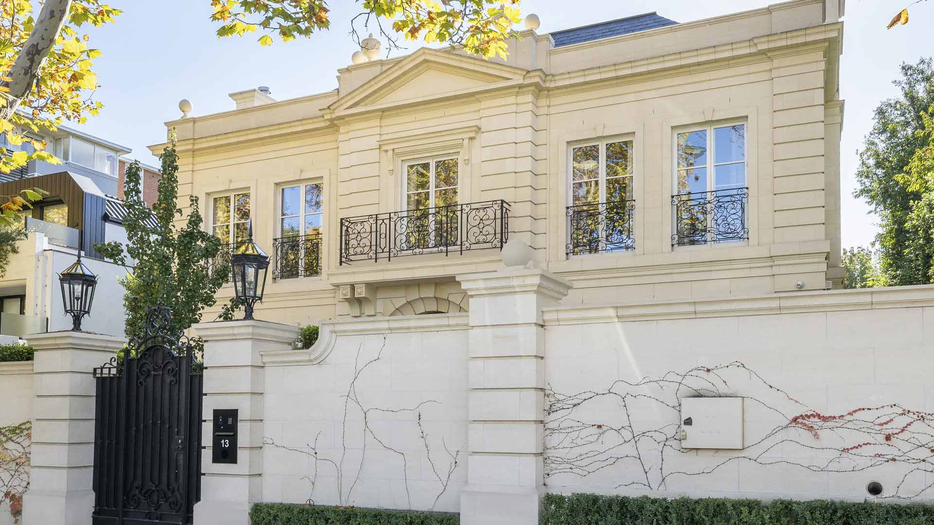 Struan House, Toorak Melbourne, Mount Gambier Limestone