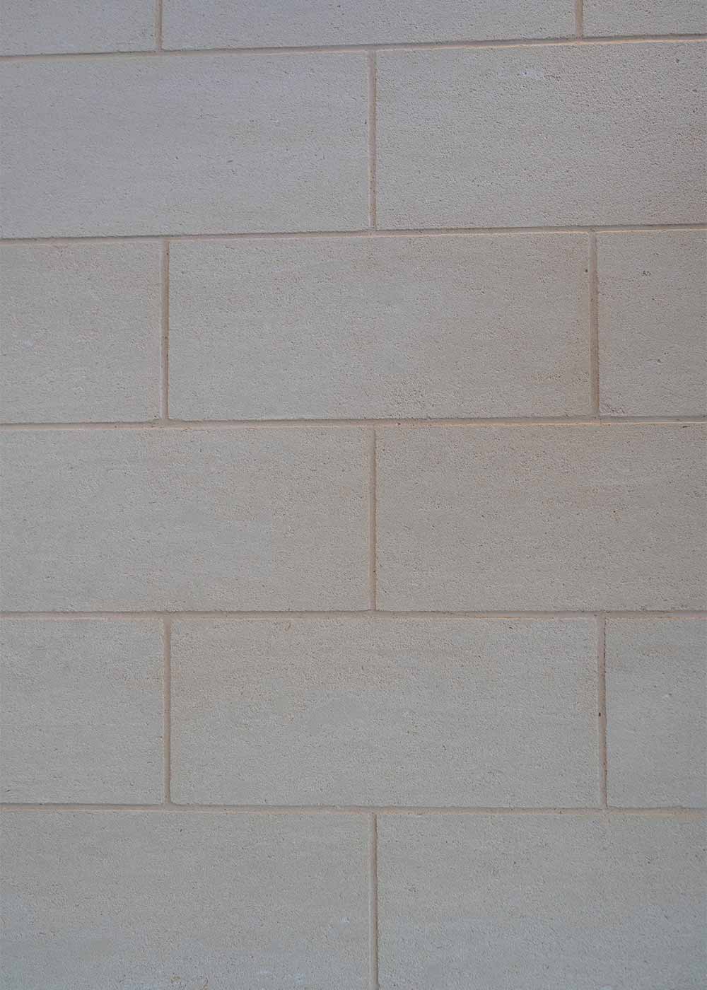 Bushside House, built using limestone blocks