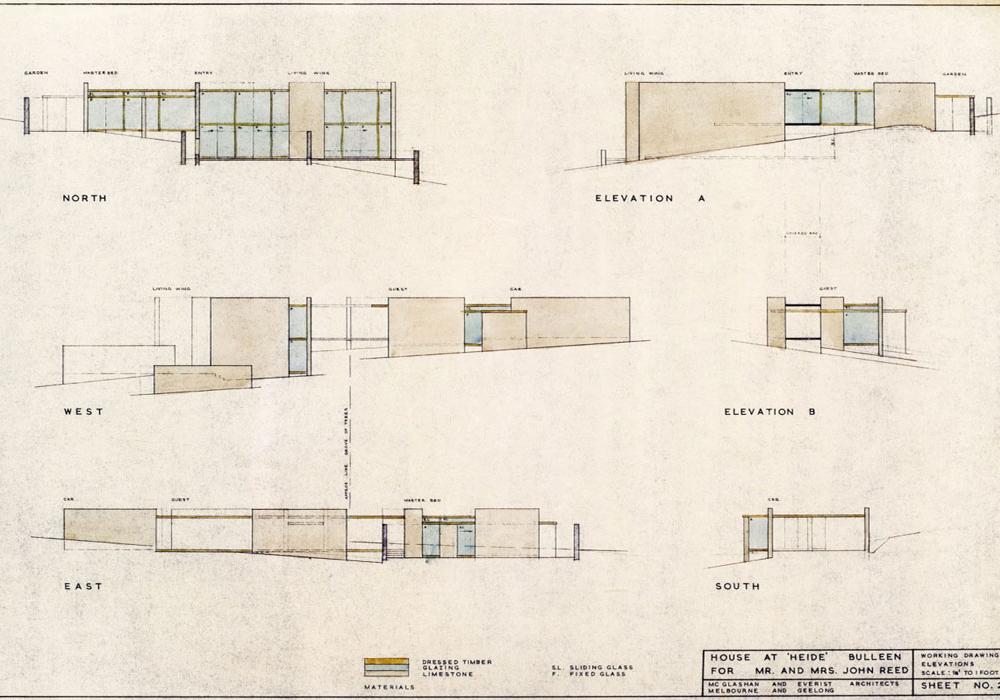 Elevations Heide Modern 1964