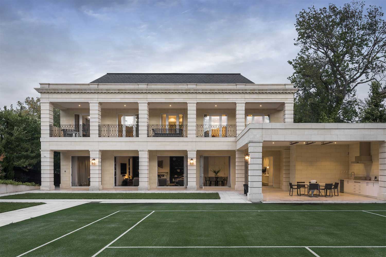 Kooyong House, Melbourne, built with Mount Gambier Limestone