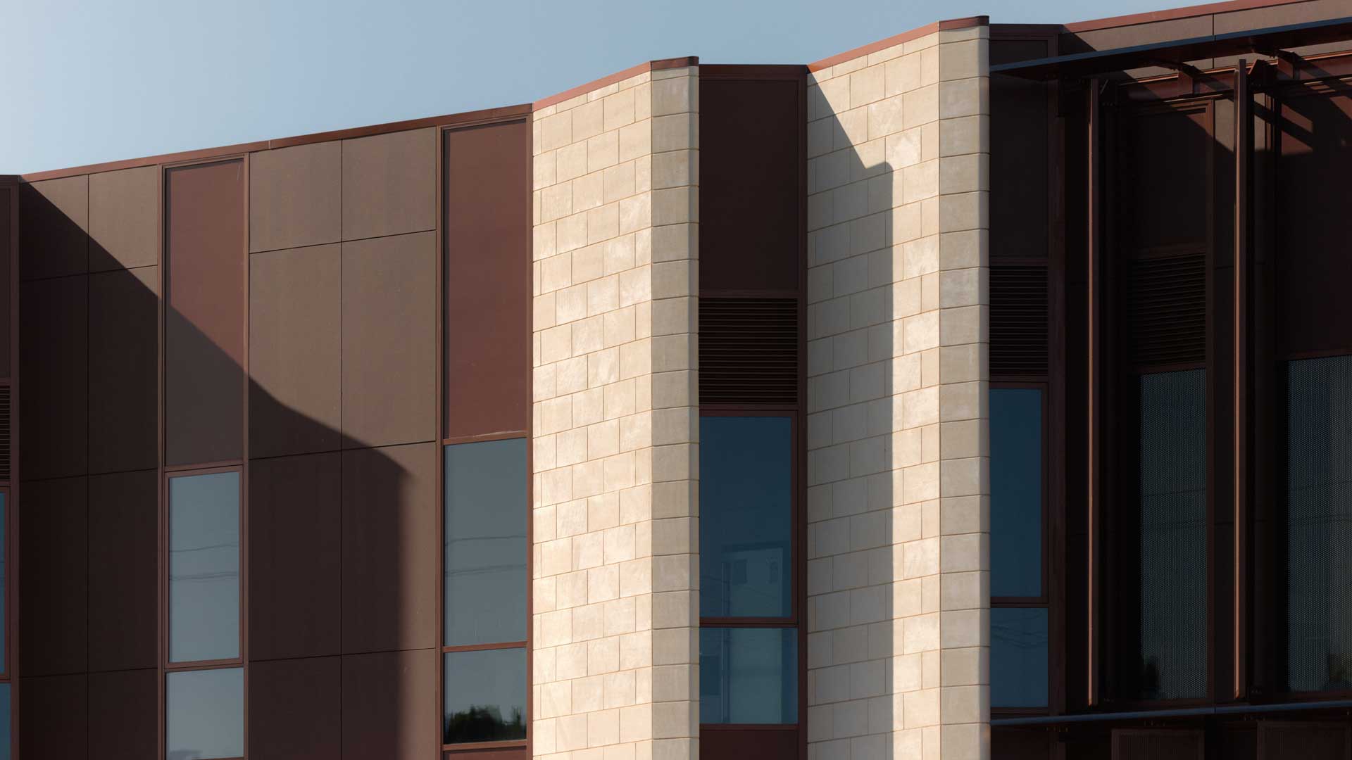 Limestone Coast Technical College, Mount Gambier, built with Mount Gambier Limestone