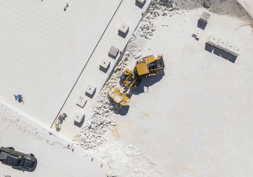 Mount Gambier limestone quarry - Bruhn Limestone
