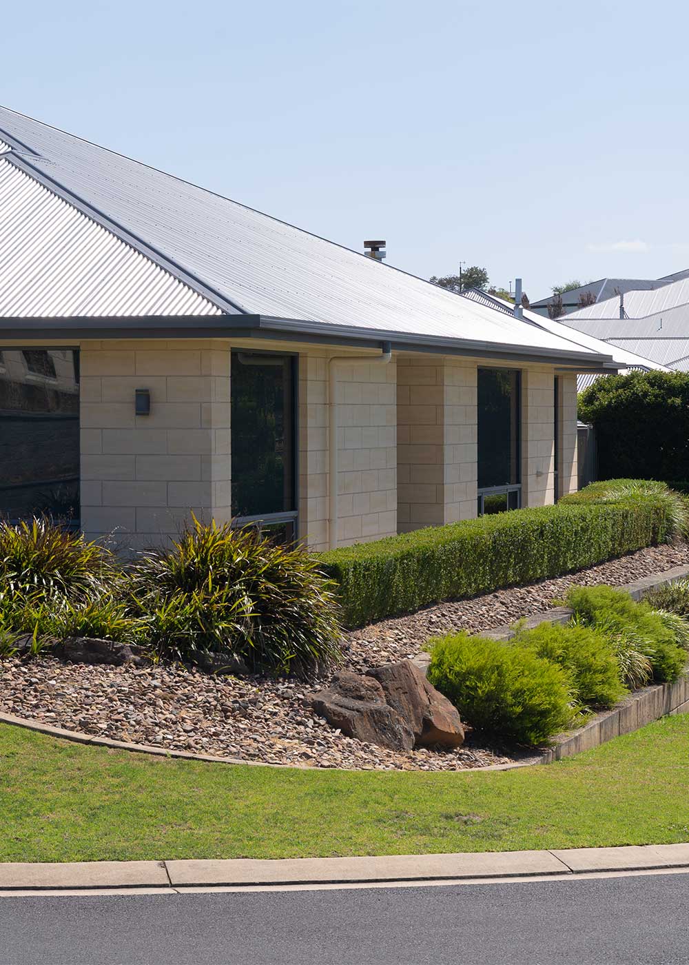 Home in Mount Gambier, built using limestone blocks