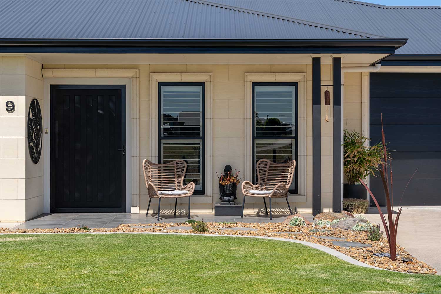 Home in Mount Gambier, built using limestone blocks