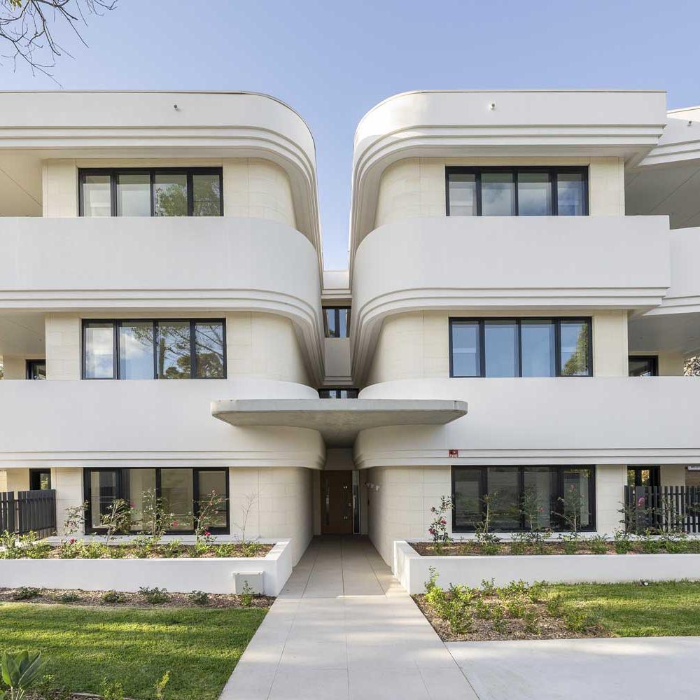 Sunfield Residences, Multi-residential homes built with Mount Gambier Limestone